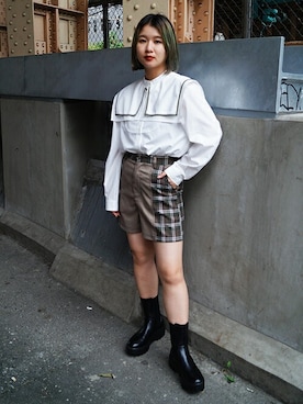 ニコルさん（レディース・158cm）の秋コーディネート