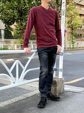 ニコルさん（メンズ・173cm）の秋コーディネート
