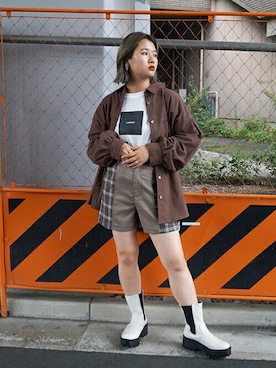 ニコルさん（レディース・158cm）の秋コーディネート