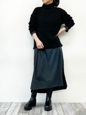 ニコルさん（レディース・158cm）の冬コーディネート