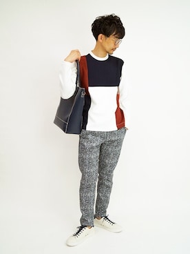 ニコルさん（メンズ・181cm）の秋コーディネート