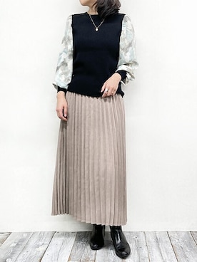 ニコルさん（レディース・158cm）の秋コーディネート