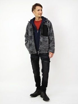 ニコルさん（メンズ・170cm）の冬コーディネート