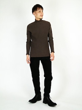 ニコルさん（メンズ・170cm）の冬コーディネート