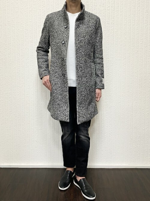 MONSIEUR NICOLE（ムッシュニコル） コート ジャケット スタンドカラー