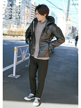 ニコルさん（メンズ・177cm）の冬コーディネート