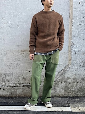 ニコルさん（メンズ・178cm）の冬コーディネート