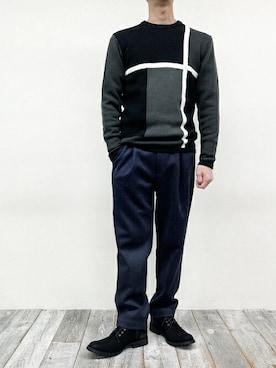 ニコルさん（メンズ・173cm）の冬コーディネート