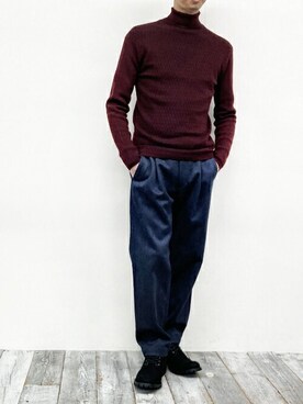 ニコルさん（メンズ・173cm）の冬コーディネート