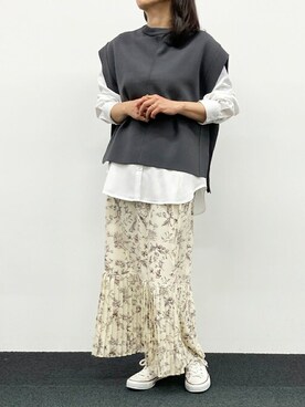 ニコルさん（レディース・158cm）の春コーディネート