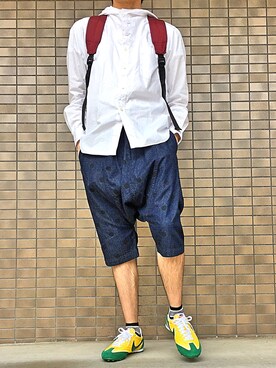 コムデギャルソンシャツ　サルエル COMME des GARCONS SHIRTのアイテムを使った「サルエルパンツ