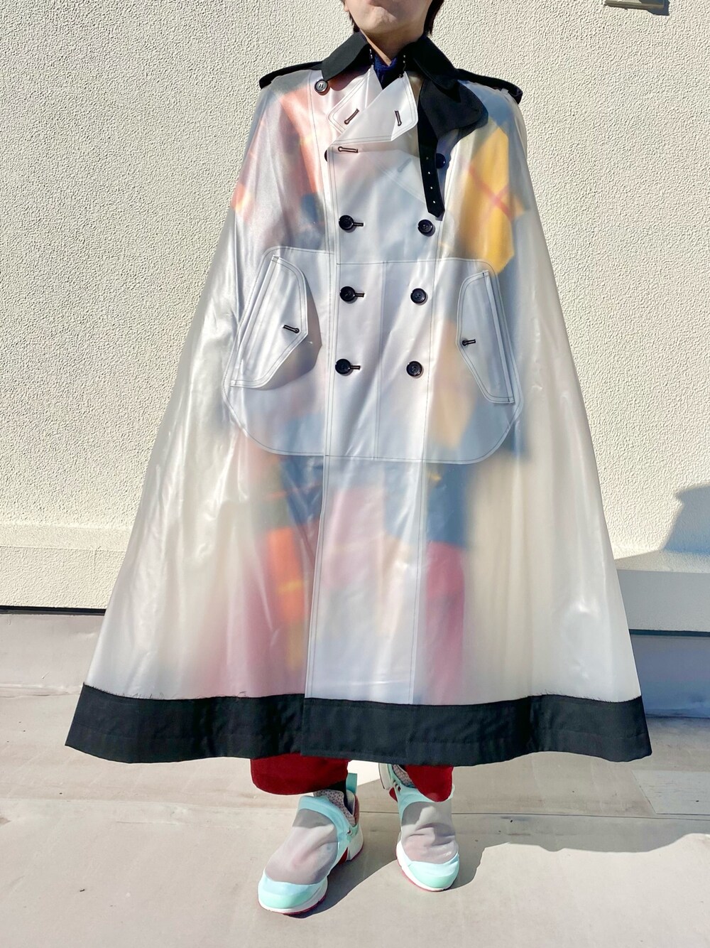 COMME des GARCONS HOMME PLUSのトレンチコートを使った人気