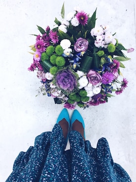 「ESCADA（エスカーダ）のアイテム」を使った、Olya Krylukさん（レディース・31cm）の秋コーディネート