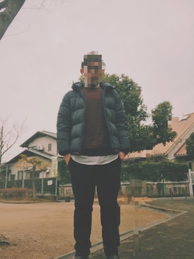 「FILA（フィラ）のアイテム（ダウンジャケット/コート）」を使った、ユウビットさん（メンズ・170cm）の冬コーディネート