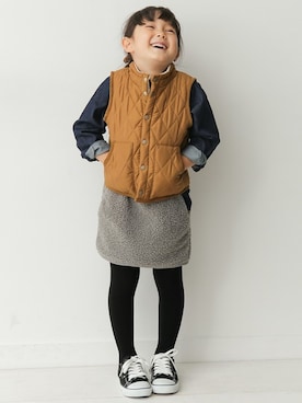 DOORS KIDSさん（キッズ・109cm）の冬コーディネート