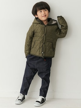 「URBAN RESEARCH DOORS KIDS（アーバン リサーチ ドアーズ キッズ　）のアイテム」を使った、DOORS KIDSさん（キッズ・109cm）の冬コーディネート