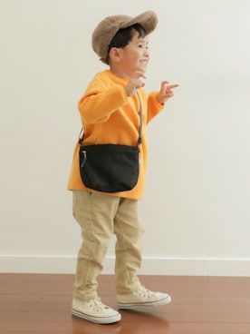 「URBAN RESEARCH DOORS（アーバンリサーチドアーズ）のアイテム（チュニック）」を使った、DOORS KIDSさん（キッズ・107cm）の秋コーディネート