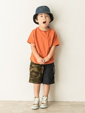 「highking」｜DOORS KIDSさん（キッズ・106cm）の夏コーディネート