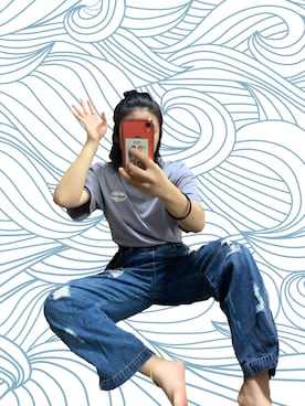 yuさん(レディース・160cm)の春コーディネート