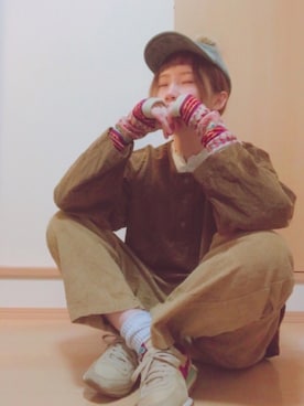 y u n .さん（レディース・158cm）の冬コーディネート