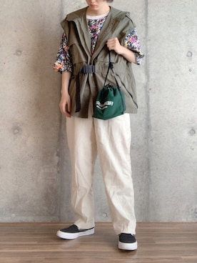 y u n .さん（レディース・158cm）の夏コーディネート