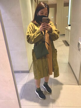 「8seconds（エイトセカンズ）のアイテム（ジャケット/アウター）」を使った、릴리 lily 莉莉さん（レディース・160cm）の秋コーディネート