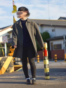 YUKIYAさん（メンズ・169cm）の冬コーディネート