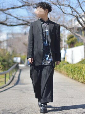 「KLEMAN（クレマン）の＜KLEMAN＞ PADRE/シューズ（モカシン/デッキシューズ）」を使った、YUKIYAさん（メンズ・169cm）の春コーディネート