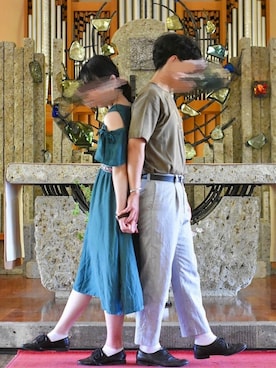 「シミラールック」｜「アイテム（アクセサリー）」を使った、YUKIYAさん（メンズ・169cm）の夏コーディネート