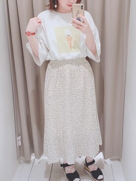 risa☻さん（レディース・155cm）の春コーディネート