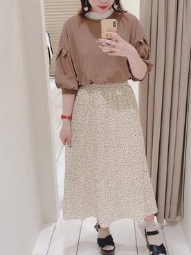 risa☻さん（レディース・155cm）の春コーディネート