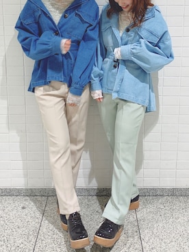 risa☻さん（レディース・155cm）の冬コーディネート