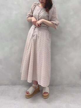 risa☻さん（レディース・155cm）の春コーディネート