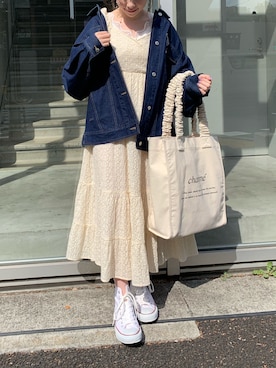 risa☻さん（レディース・155cm）の春コーディネート