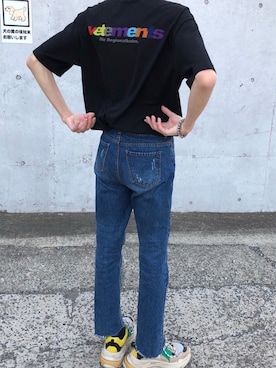 「triple s」｜kdyhgnさん（メンズ・173cm）の春コーディネート
