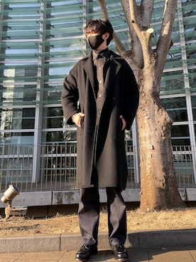 「A.P.C.（アーペーセー）のアイテム（ブルゾン）」を使った、daiさん（メンズ・178cm）の冬コーディネート