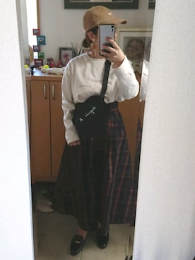RRUmamaさん（レディース・157cm）の秋コーディネート