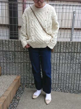 RRUmamaさん（レディース・157cm）の冬コーディネート