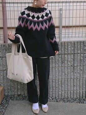 RRUmamaさん（レディース・157cm）の冬コーディネート