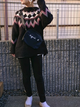 RRUmamaさん（レディース・157cm）の冬コーディネート