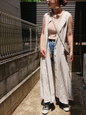 RRUmamaさん（レディース・157cm）の夏コーディネート