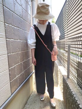 「SHIPS（シップス）のアイテム（バレエシューズ）」を使った、RRUmamaさん（レディース・157cm）の春コーディネート