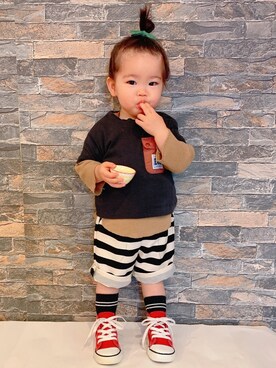 ふうさん（キッズ・80cm）の春コーディネート