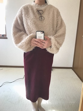 のんのんさん（レディース・152cm）の冬コーディネート