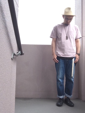 Hironobu Kirikiさん（メンズ・171cm）の夏コーディネート