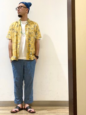 Hironobu Kirikiさん(メンズ・171cm)の夏コーディネート