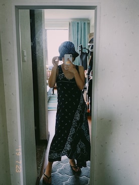「theory（セオリー）のアイテム（ワンピース/ドレス）」を使った、darkroseiiiさん（レディース・156cm）の夏コーディネート
