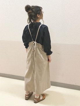 「うしろリボン」｜ずくし(鳥取北）さん（レディース・151cm）の夏コーディネート