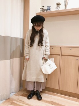 ずくし(鳥取北)さん(レディース・151cm)の冬コーディネート