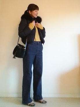 akaneさん（レディース・165cm）の冬コーディネート